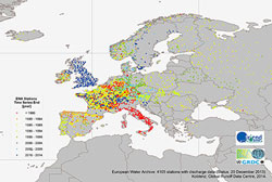 European Water Archive (EWA) of EURO-FRIEND-Water