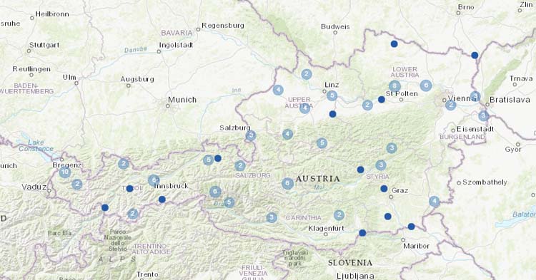 New stations from Austria.