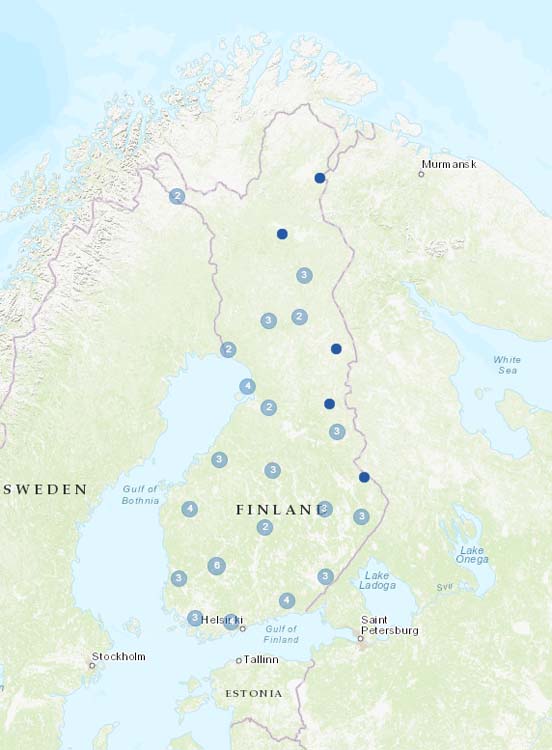 New stations from Finland.