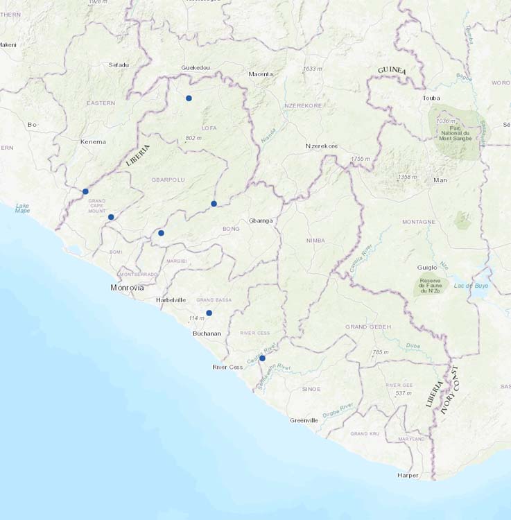 New stations from Liberia.