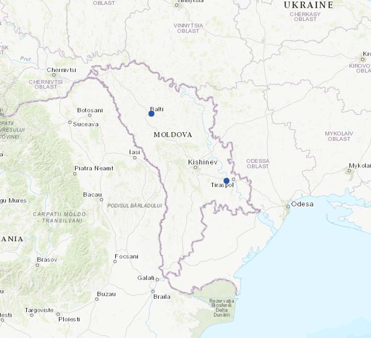 New stations from Moldova.