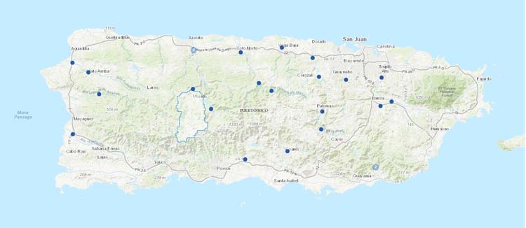 New stations from Puerto Rico.