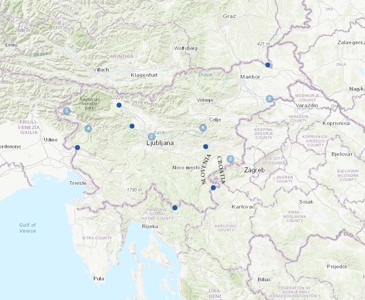 New stations from Slovenia.