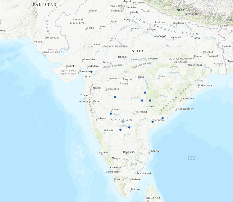 New stations from India.