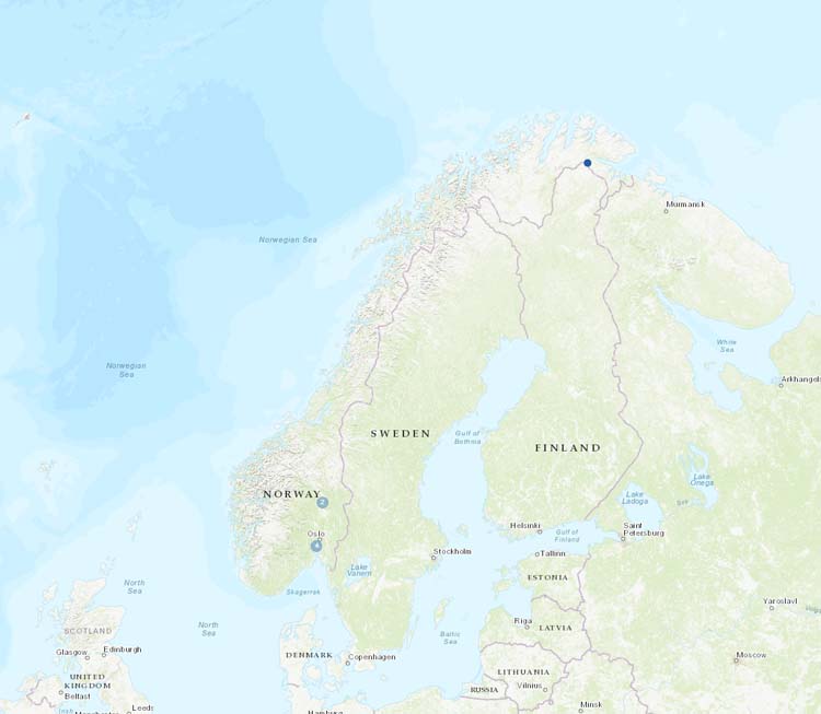 New stations from Norway.