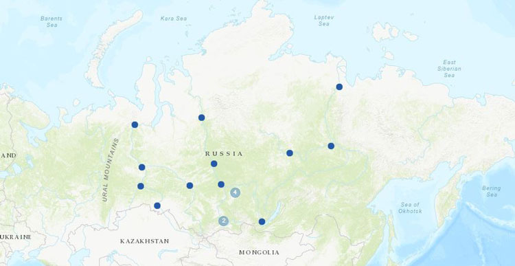 New stations from Russia.