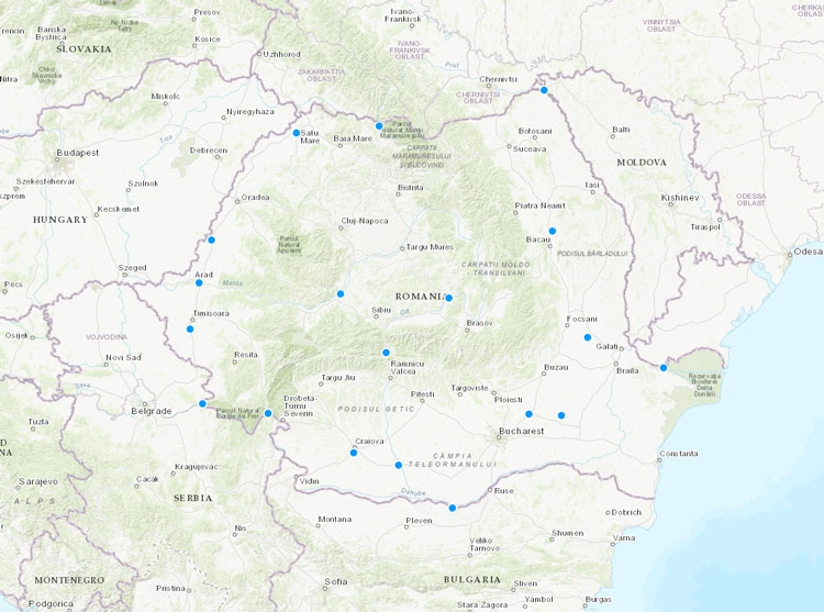 New stations from Romania.