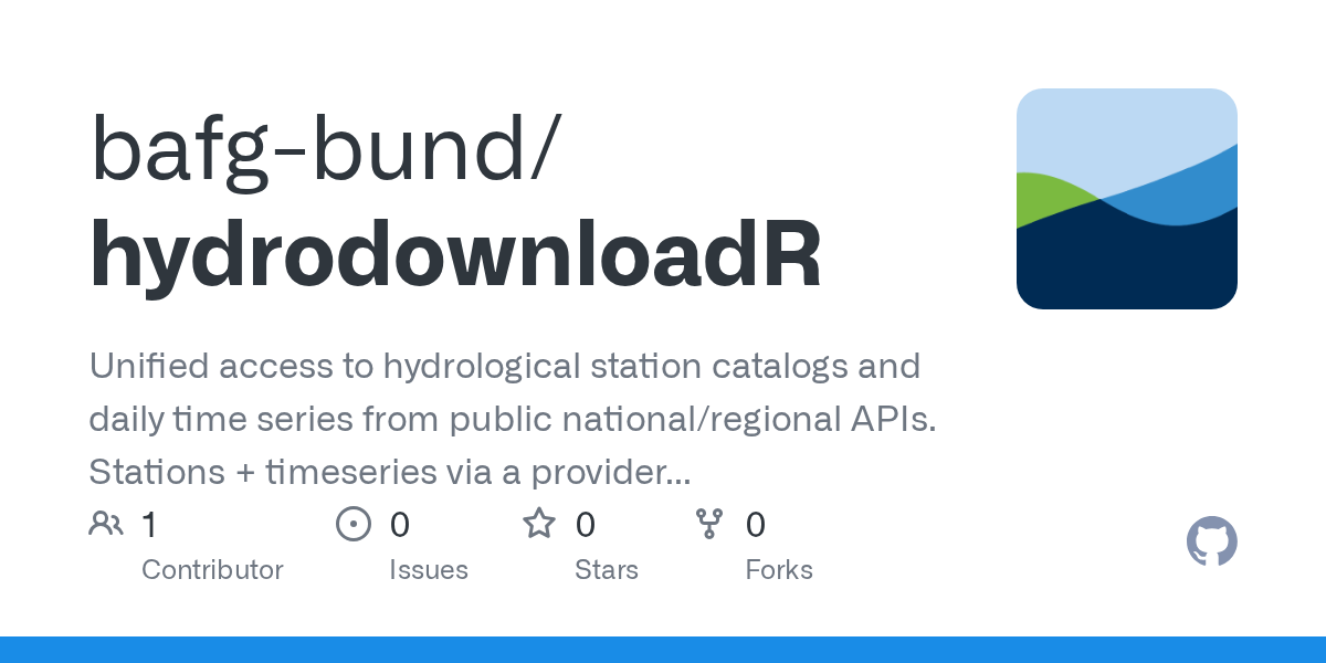 hydrodownloadR: transparent and reproducible access to hydrological time series